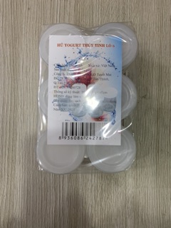 Hũ yogurt thủy tinh lô 6