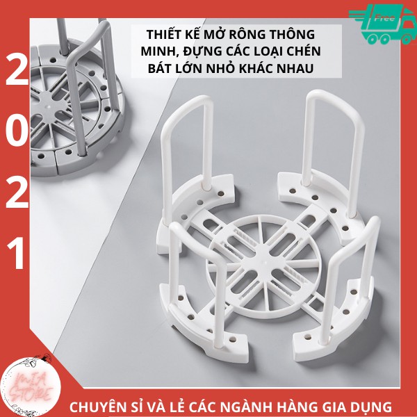 {HÀNG HOT} Gía úp chén bát/ ly ráo nước thông minh tiện lợi cho nhà bếp. | BigBuy360 - bigbuy360.vn