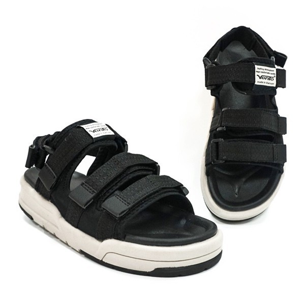 Sandal Vento nam nữ NV1001 màu Đen