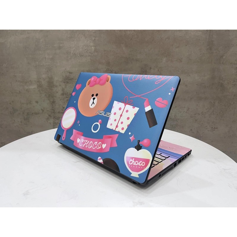 Skin latop màu hồng - miếng dán skin dễ thương cho tất cả laptop