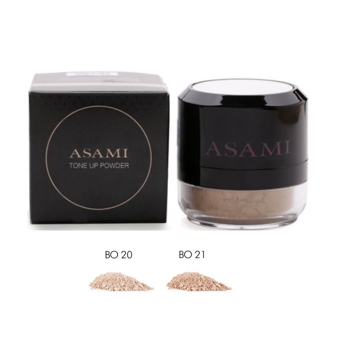 [SALE OFF] Phấn phủ bột kềm dầu Asami Tone Up Powder nâng tone, siêu mịn