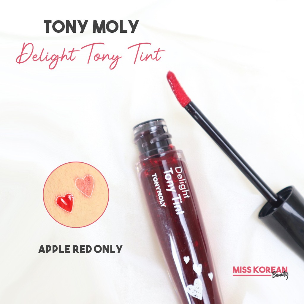 (hàng Mới Về) Son Tint Tony Moly Delight 100% Chính Hãng