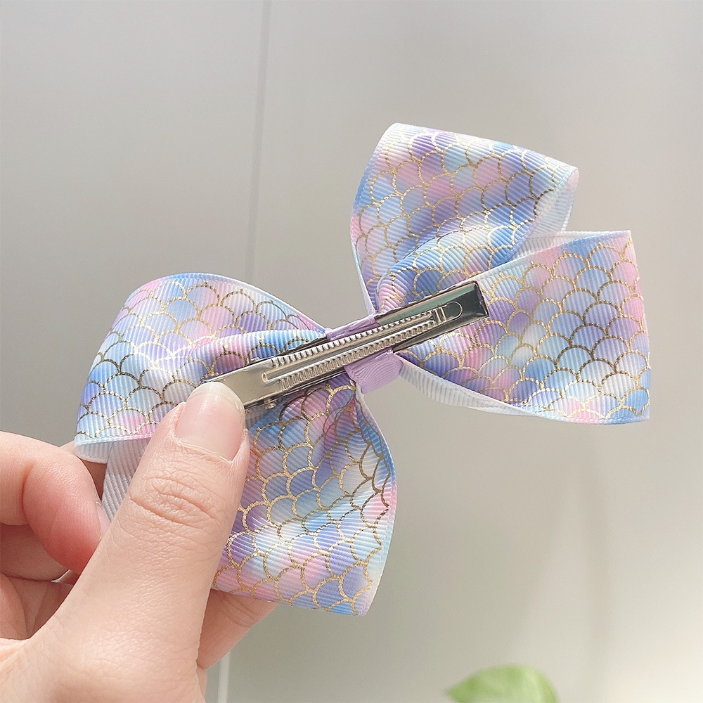 Set 8 kẹp tóc KIDSBOWS hình nơ dễ thương cho bé gái