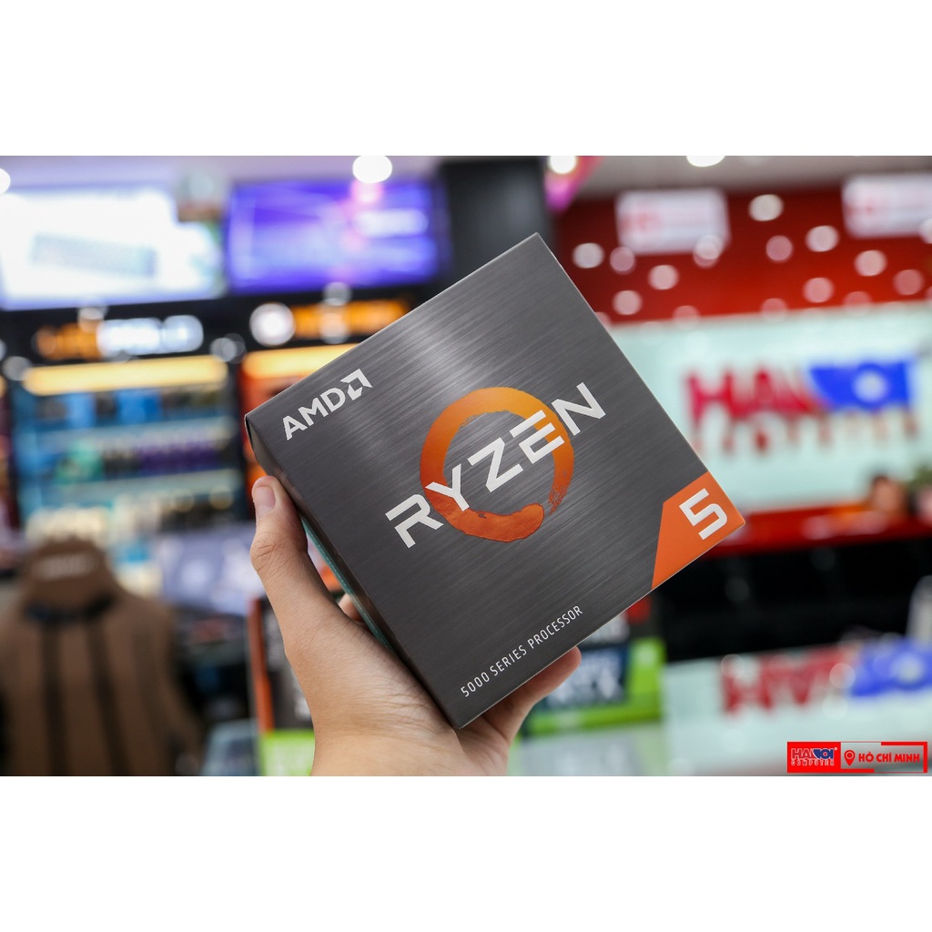 CPU AMD Ryzen 5 5600X (3.7 GHz Upto 4.6GHz / 35MB / 6 Cores, 12 Threads / 65W / Socket AM4)