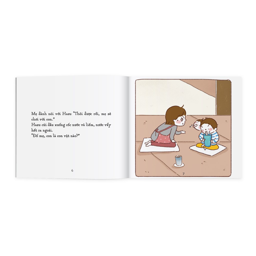 Sách - Hasu chơi đoán hình - Ehon Nhật Bản cho trẻ từ 3 tuổi | BigBuy360 - bigbuy360.vn