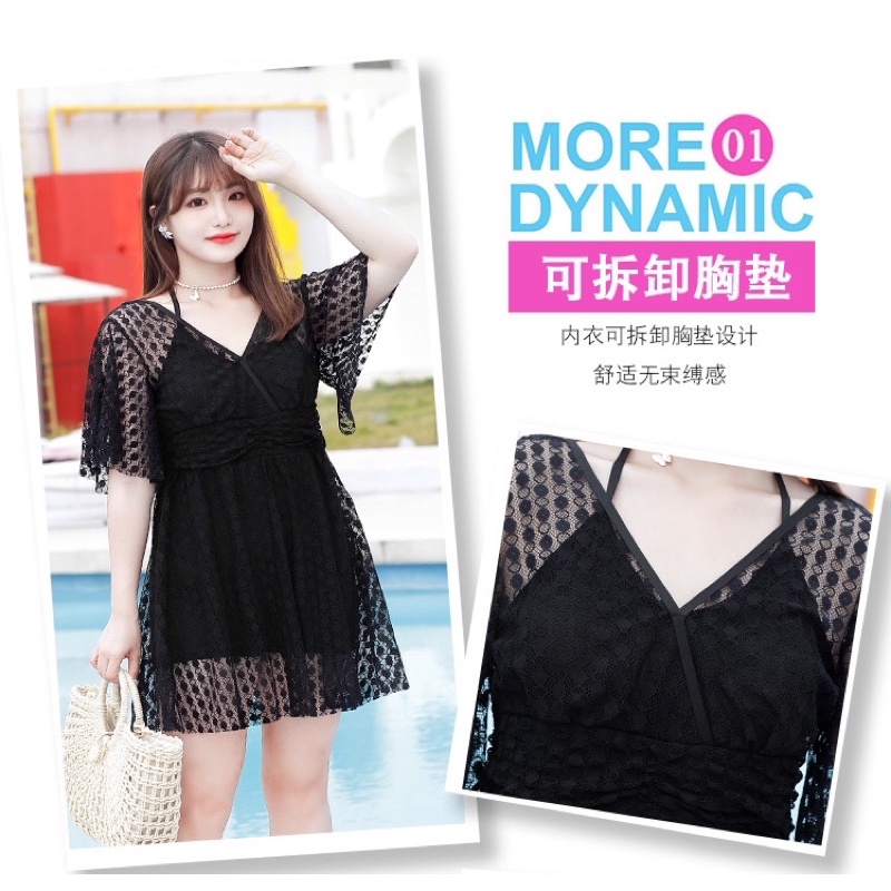 Bikini phối ren Bigsize
