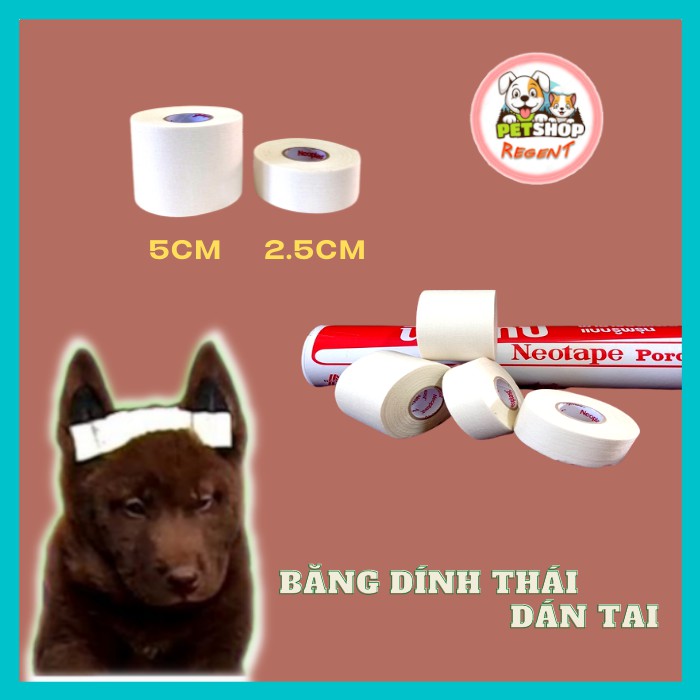 Băng Dính Thái Dán Tai, Nẹp Tai Chó