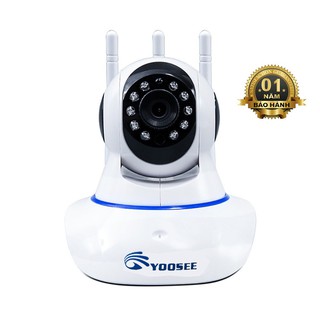 Camera giám sát yoosee 3 râu - kèm thẻ nhớ 16gb 32gb 64gb