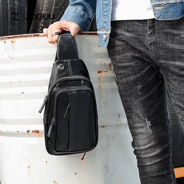 Túi Đeo Chéo Da Nam Thời Trang Hàn Quốc BAM030