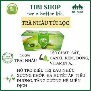 Trà nhàu túi lọc - noni tea bag gold Best One 40g