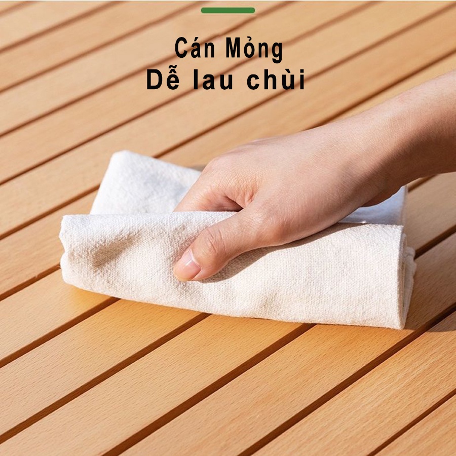 Bàn gấp gọn thông minh dã ngoại kiểu dáng hiện đại nhiều kích thước ( Có túi đựng )