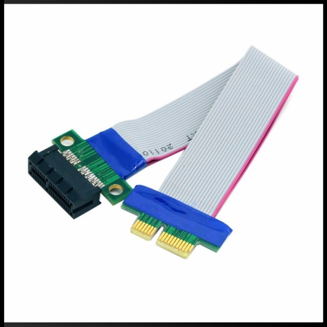 Card Mở Rộng PCI Expres x1 PCI E Kèm Dây Cáp