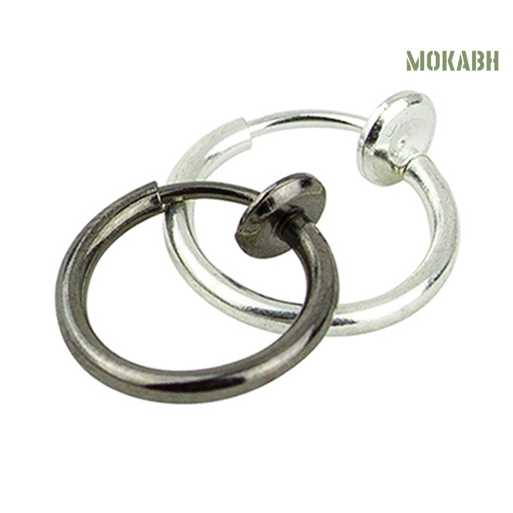 1 Khuyên Xỏ Mũi / Môi / Tai Không Biến Dạng Đơn Giản Thời Trang