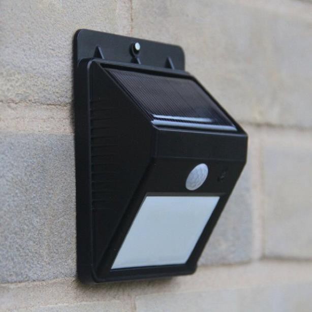 Đèn Cảm Biến Năng Lượng Mặt Trời 20 Bóng Led Solar Powered Led Wall Light -DG0337