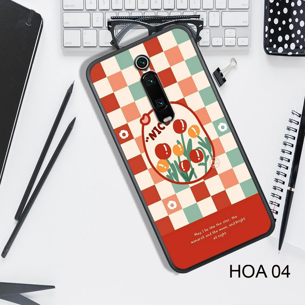 Ốp Lưng  XIAOMI REDMI K20 - K20 PRO - K30 - K30 PRO - K40 - K40 GAMING - K50 , In Hình HOA, Màu Sắc Bắt Mắt.