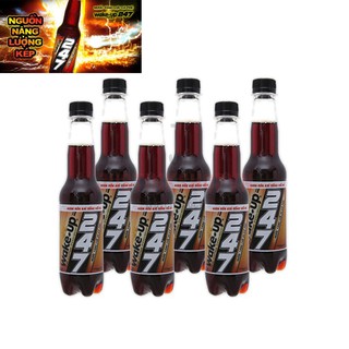 Nước Ngọt Có Ga Tăng Lực Wake Up 247 Vị Cà Phê Chai 330ml 1 Lốc (6 chai) - NNLVQ-1234-WK24