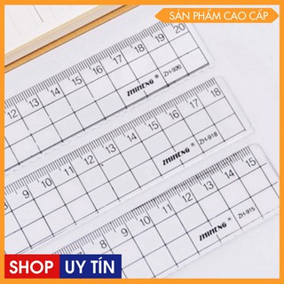 [Misushop] Thước kẻ nhựa 20 cm