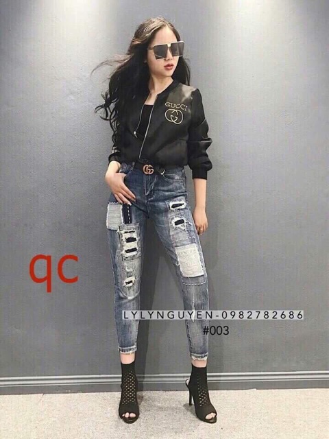 Áo khoát nữ áo khóc dù form lửng, hàng thêu thời trang sành điệu D002