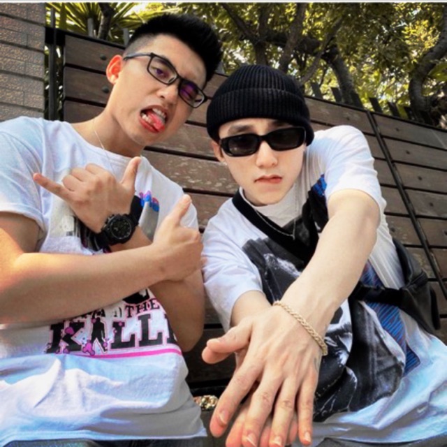 Mũ len Beanie ngắn, mũ dưa hấu ulzzang