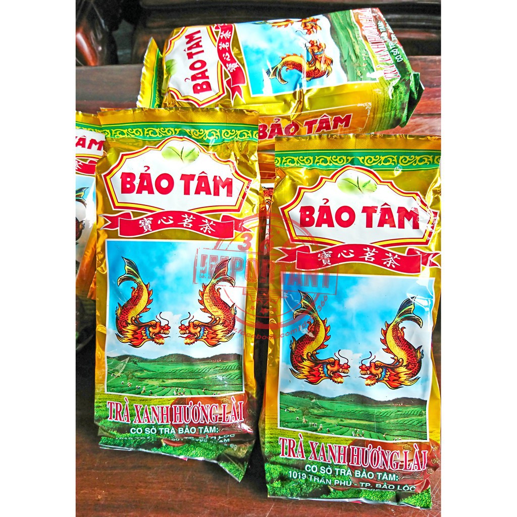Trà xanh Bảo Tâm hương lài, mùi thơm nhẹ nhàng và tinh tế