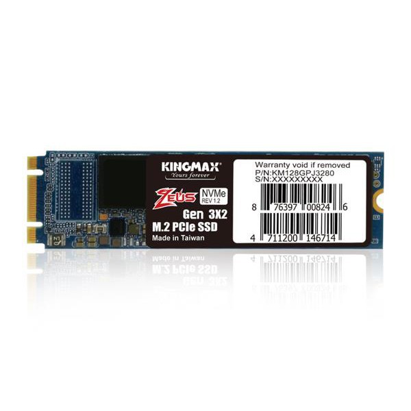 SSD Kingmax 128Gb M.2 2280 Zeus PX3280 PCIe Gen3x2