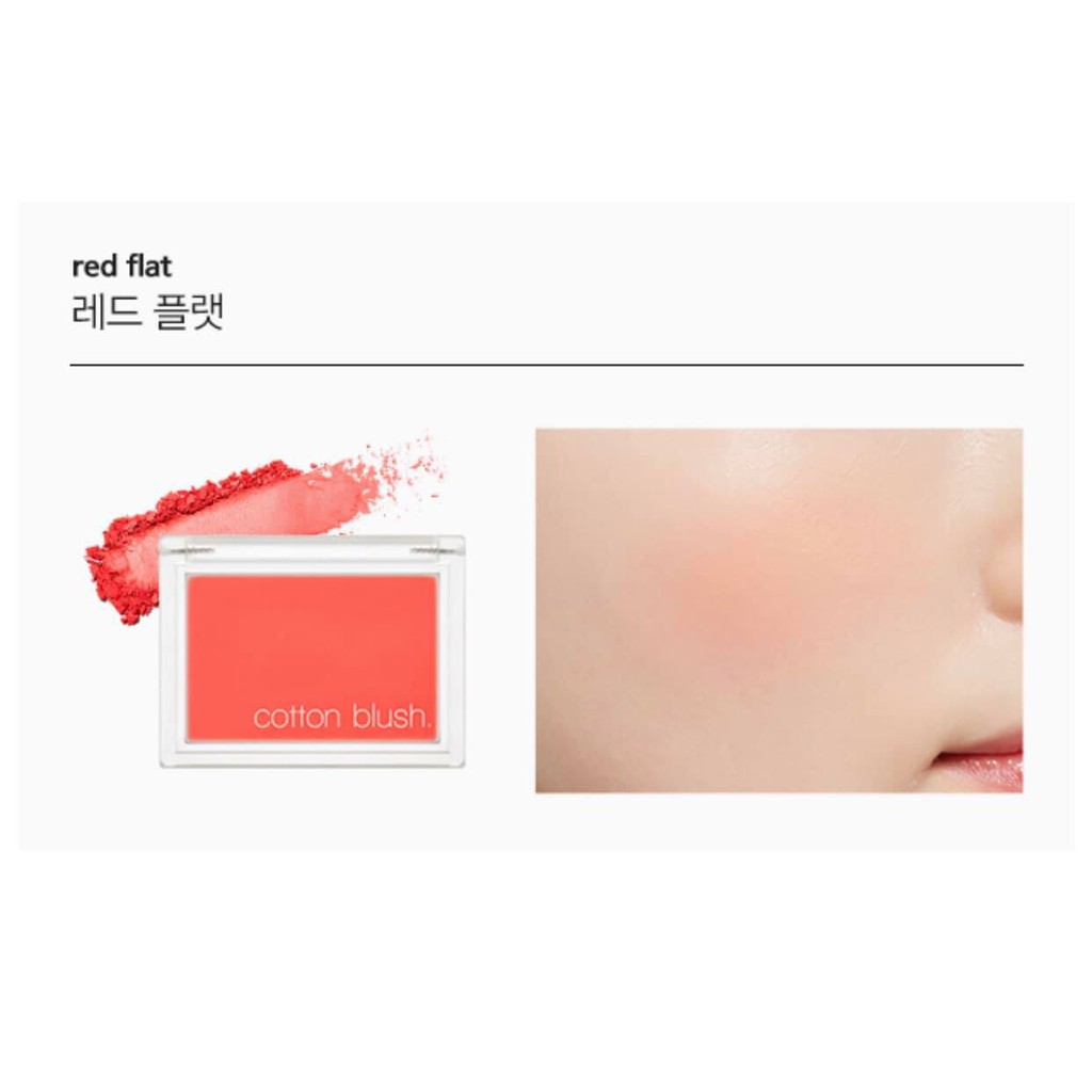 (CÓ BILL)PHẤN MÁ HỒNG MISSHA COTTON BLUSH | BigBuy360 - bigbuy360.vn
