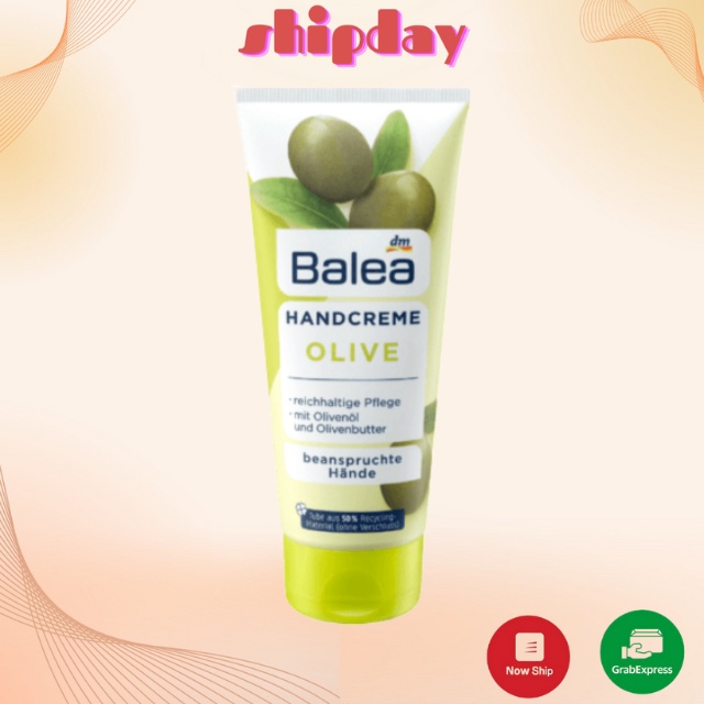 Kem dưỡng da tay balea Đức 100ml, tinh chất từ ô Liêu