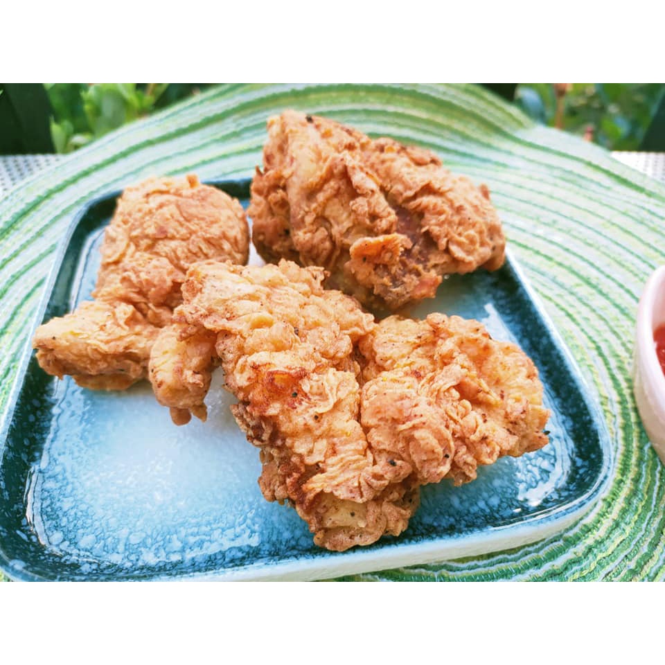 Bột chiên gà giòn lâu, dễ làm và ngon hơn cả hàng