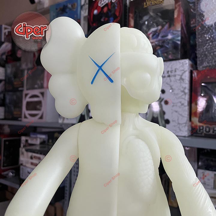 Mô hình Kaws OriginaFake giải phẫu Đứng - Phản Quang 37cm - Figure Kaws