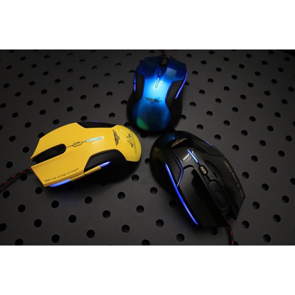 Chuột quang Gaming có dây Newmen G7+ Plus - Hàng chính hãng Bảo hành 24 tháng