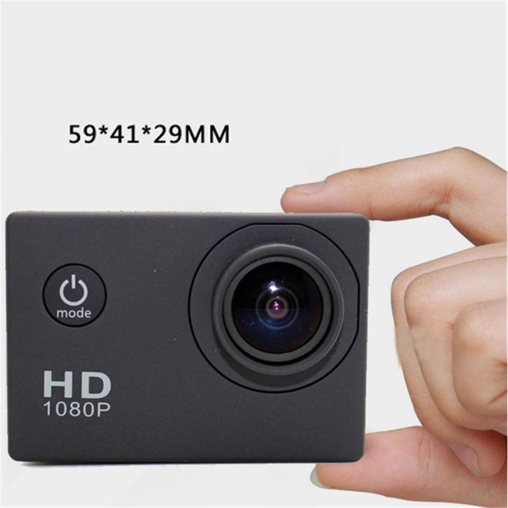 Camera hành trình thể thao mini độ phân giải 1080P kèm phụ kiện | BigBuy360 - bigbuy360.vn