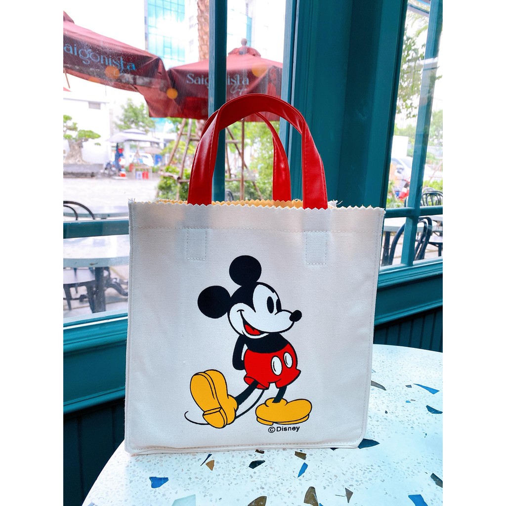 Túi canvas Mickey & Minnie