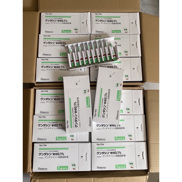 Kem làm mờ sẹo Gentacin 10g