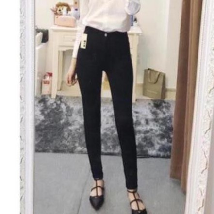 [GIÁ HỦY DIỆT] Quần Legging Khóa Kéo Có 1 Khuy - Bigsize 75kg