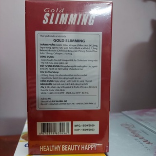 Gold slimming hộp 30v