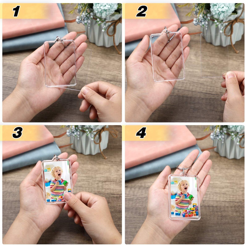 Móc Chìa Khóa Hình Quảng Cáo Xinh Xắn