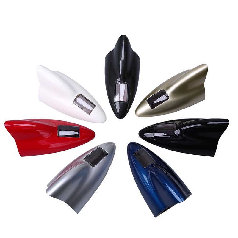 Vây cá mập có đèn LED cho ô tô chạy năng lượng mặt trời