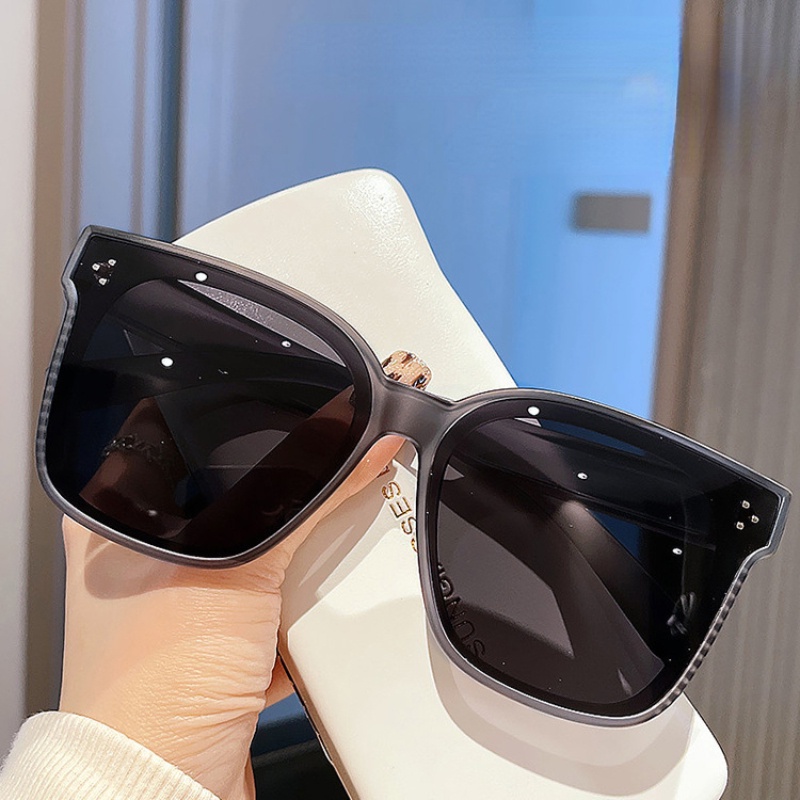 Set Kính Mát Phân Cực Mặt Vuông Thời Trang Hàn Quốc