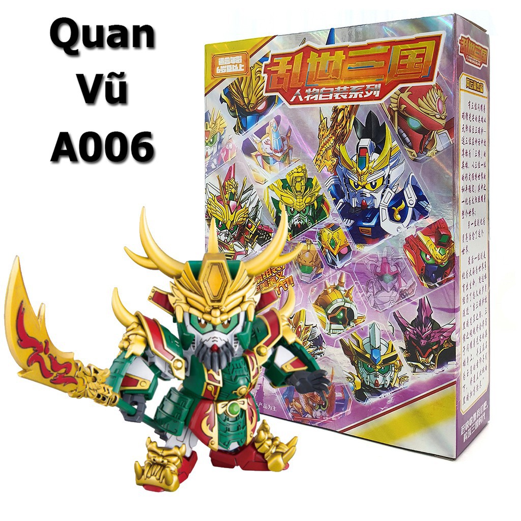 Đồ chơi lắp ráp SD/BB Gundam Quan Vũ - Gundam Tam Quốc