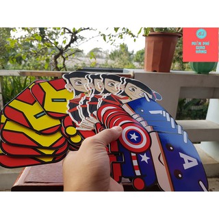 COMBO PHONG BAO LÌ XÌ CHIBI HOẠT HÌNH SIÊU ANH HÙNG HÀNG ĐẸP DÀY (ảnh thật )