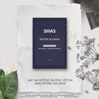 Mặt nạ dưỡng và phục hồi da smas peptide silk mask