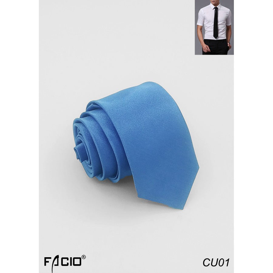Cà vạt nam Facioshop CU01,CW01,CY01 bản 5cm