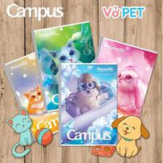 Vở ô li 48 trang pet campus