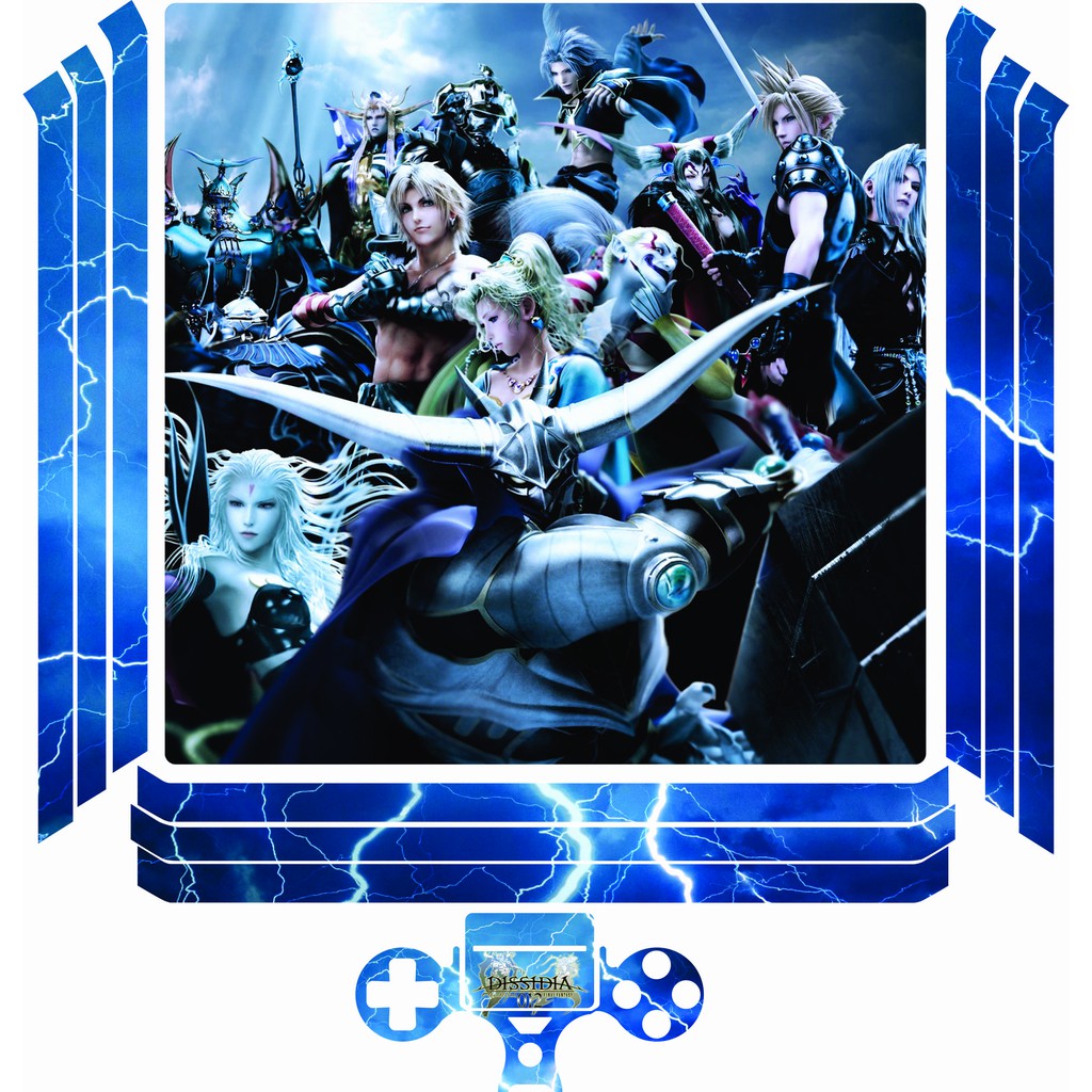 Miếng dán ps3 và ps4 theo chủ đề FFVII remake 1