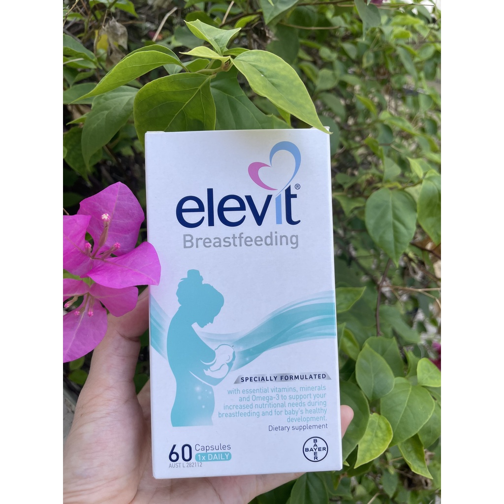 Viên Uống Vitamin Tổng Hợp Elevit sau sinh Úc 60 Viên