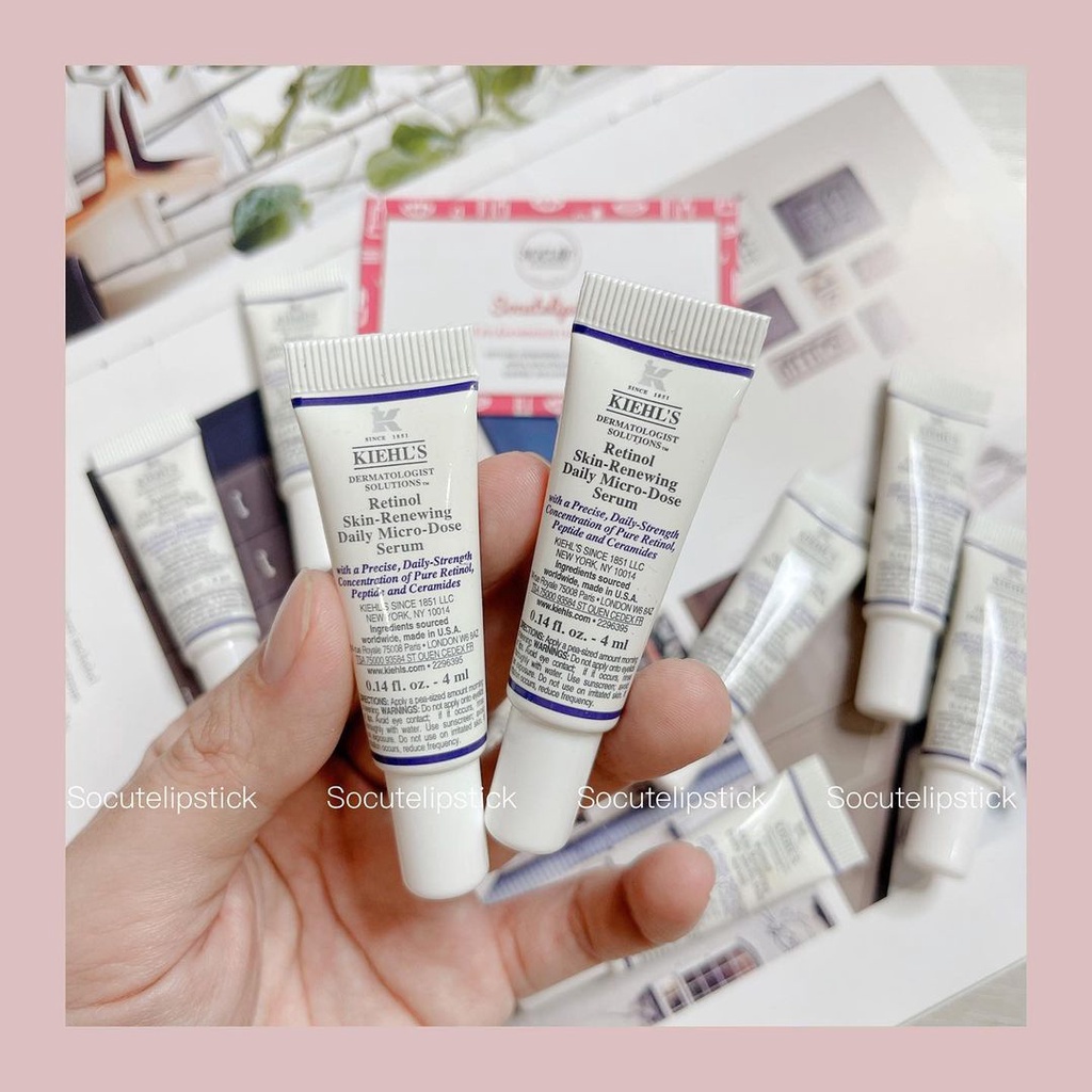 Tinh chất Kiiehls Retinol Skin-Renewing Daily Micro-Dose 50ml - Mini 5ml