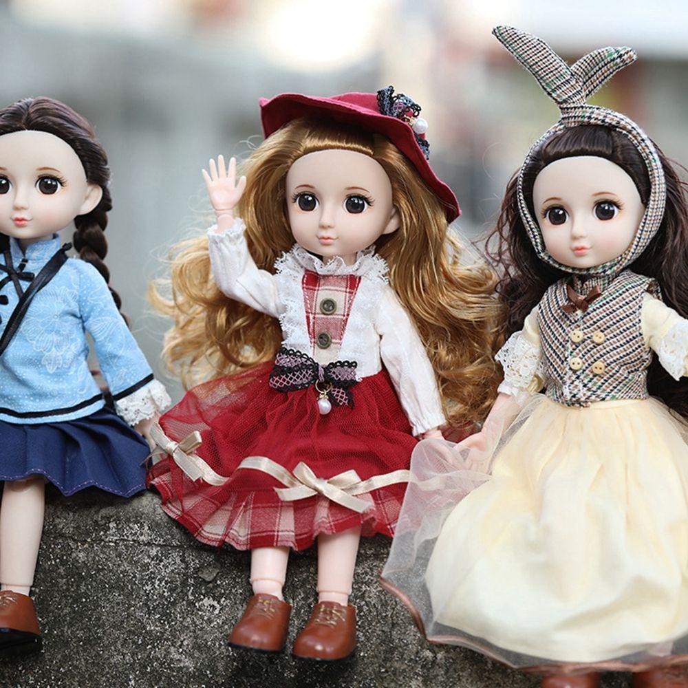 RAINBOW Đầm Cho Búp Bê Obitsu 11 Ob11 16~17cm (26 Kiểu)