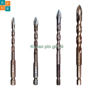 KPGR Mũi khoan đa năng 4 cạnh chuôi lục giác