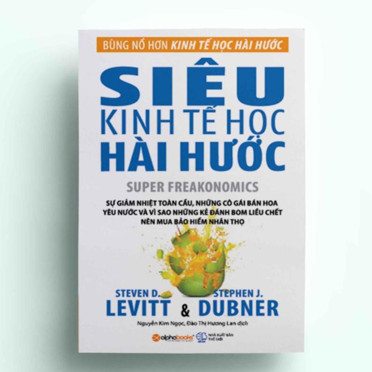 Sách - Siêu kinh tế học hài hước Tặng Bookmark