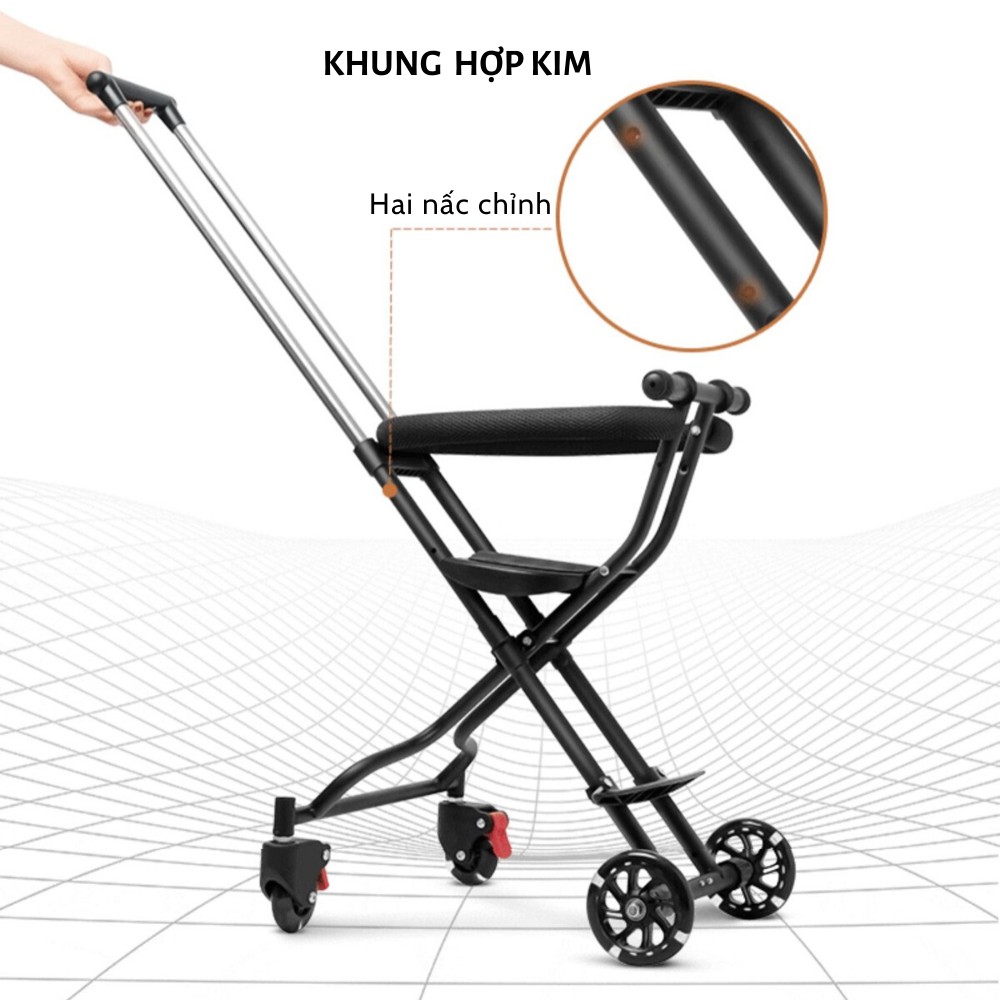 Xe đẩy gọn nhẹ CODY V2